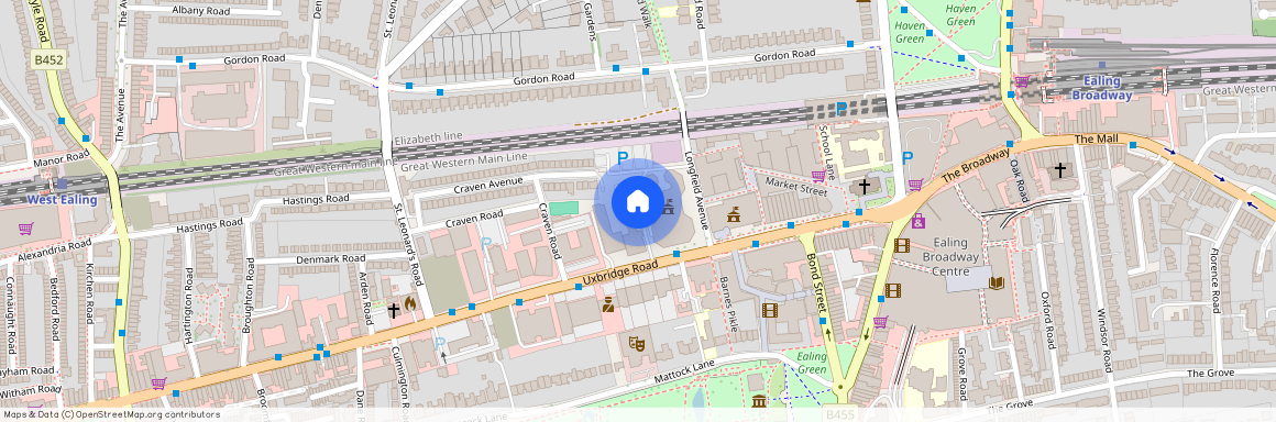 Uxbridge Road, Ealing Broadway, London, W5