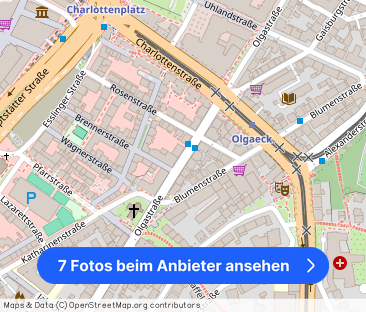 Modernes WG-Zimmer im Herzen von Stuttgart – 18 m² am Olgaeck - fre... - Foto 1