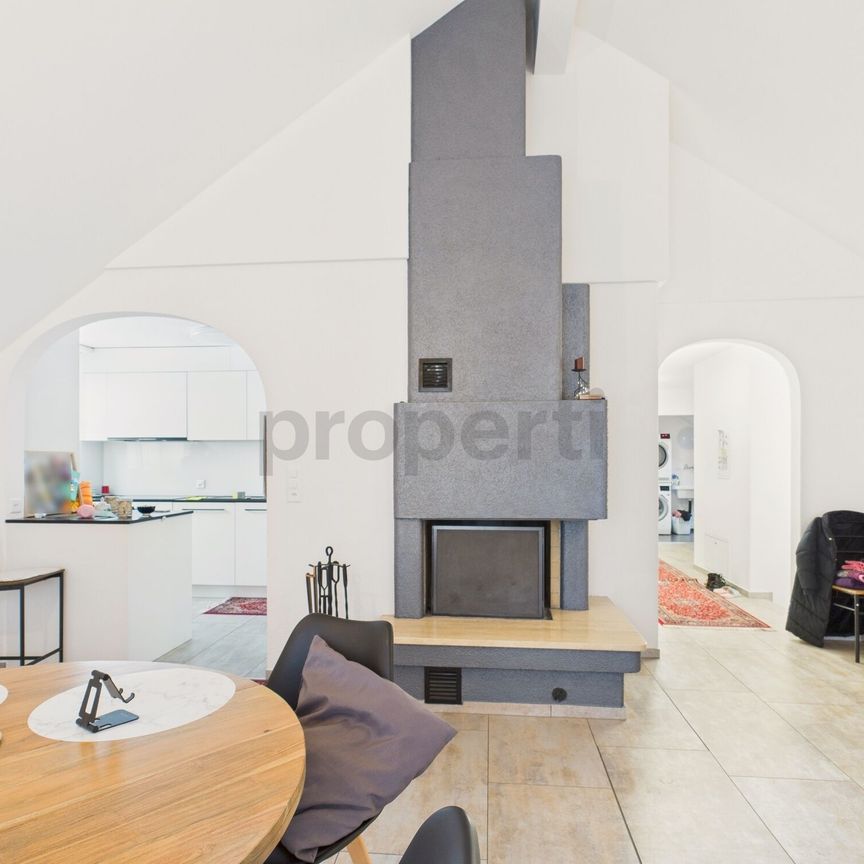 Modern 3.5-room attic apartment with balcony in Märstetten - Foto 1