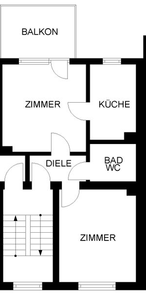 Wohnung in Herne-Eickel mit Balkon - Photo 1