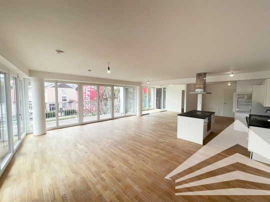 Lichtdurchflutete, große 2 Zimmer-Neubauwohnung mit Küche! - Foto 1