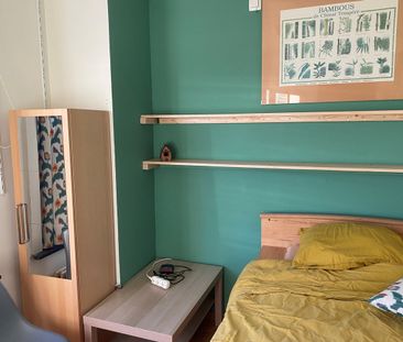 1 mooie kamer te huur in een super rustige groene straat . - Foto 6