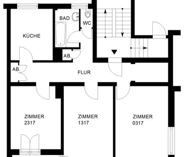 Zimmer innerhalb einer 3er-WG // 1.OG rechts, Zimmer 0317 - Photo 2