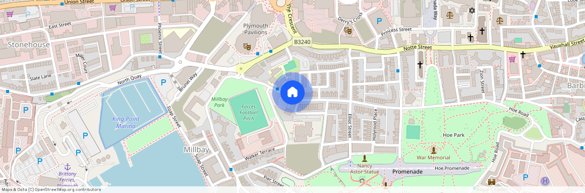 Citadel Road, The Hoe, Plymouth, PL1