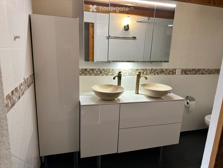 Villa mitoyenne 4,5 p. avec grand jardin à louer à Evionnaz - Photo 3