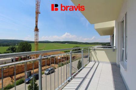 Pronájem bytu 2+kk, Brno - Žebětín, ulice Přírodní, novostavba, balkon, sklep - Photo 4
