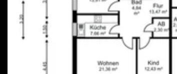 3 -Zimmerwohnung in Scharnebeck - Foto 1