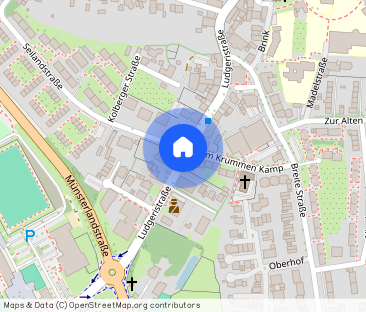 Helle 2-Zimmerwohnung mit großem Balkon in Selm-Bork - Foto 1