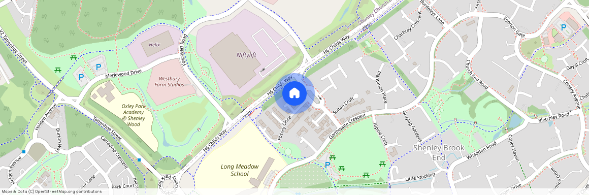 Alderney Place, Shenley Brook End, Milton Keynes, MK5