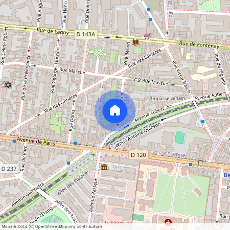 1 bis, rue Renon, 94300, Vincennes
