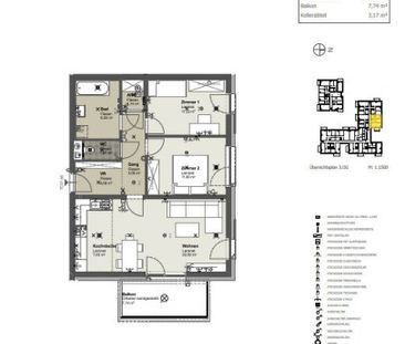 Zeitgemäßes Wohnen für Familien: 3 Zimmer im Erstbezug in St. Pölten - Photo 1