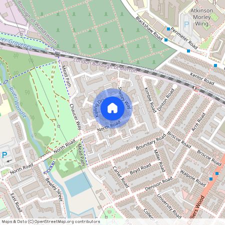 North Road, Colliers Wood, SW19