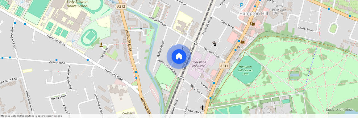 School Road, Hampton Hill, Hampton, TW12