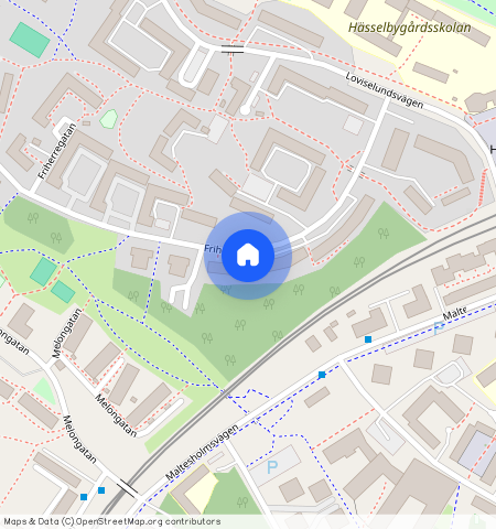 Friherregatan **, Hässelby Gård