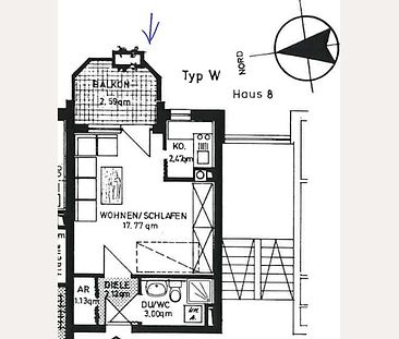 1-Zimmer Wohnung in zentraler Stadtlage! - Foto 5