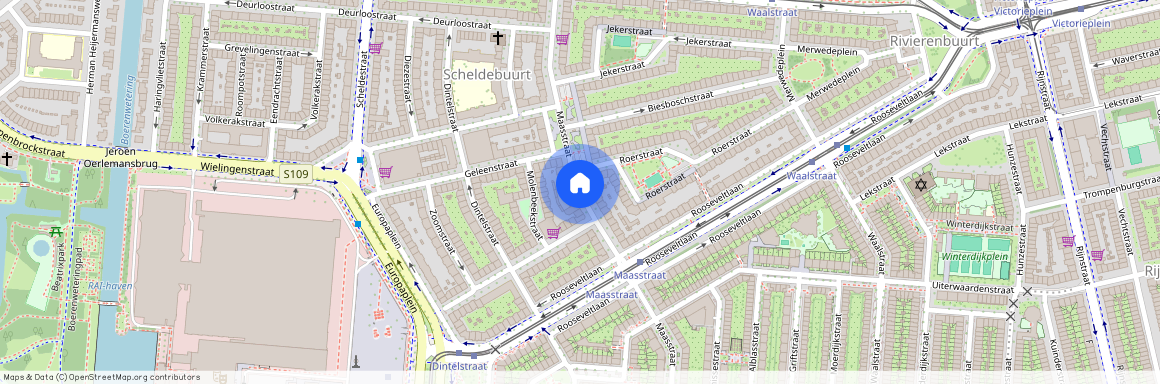 Scheldebuurt, 1078 HG, Maasstraat, Amsterdam