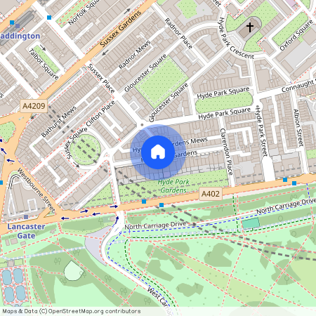 Hyde Park Gardens, Hyde Park, London, W2