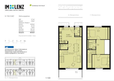 3 Zimmer, 100 m² - Foto 5