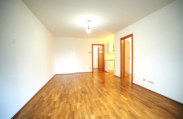 LIEFERING: Kompakte 2-Zimmer Wohnung mit Terrasse, Garten und Tiefgarage „Wunschlos glücklich!“ - Foto 1