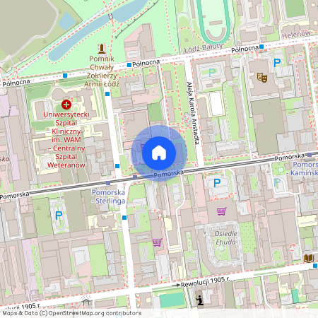 al. Karola Anstadta, Fabryczna, Śródmieście, Łódź, łódzkie