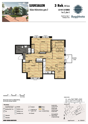 Ruben Holmströms gata 2, Sege Park - Foto 2