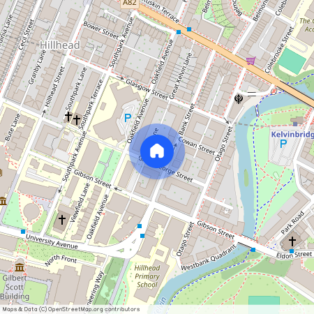 Great George Street, Flat 3-1, Glasgow, G12 8NA