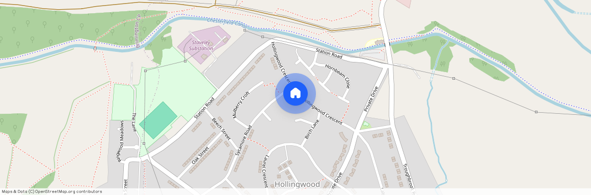Hollingwood Crescent, Chesterfield S43