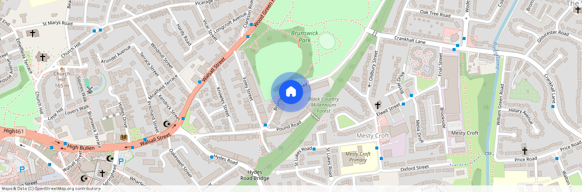 Brunswick Park Road, Wednesbury, WS10