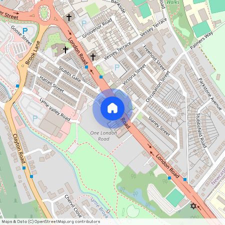 98B London Road, Newcastle-under-Lyme ST5 1LZ, United Kingdom