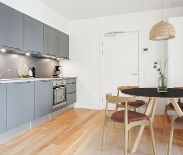 Moderne og lys 2-vær. lejlighed med eksklusiv beliggenhed over Herl... - Photo 3