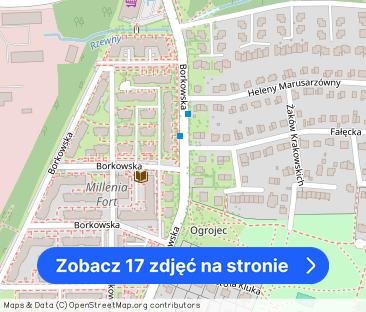 Mieszkanie ul. Borkowska 44m² 2600zł od właściciela. - Zdjęcie 1