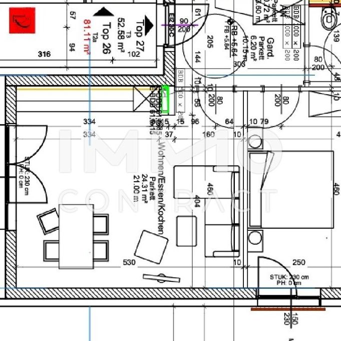 Ruhig gelegene 2- Zimmer - Wohnung mit großem Balkon | Kärntnerstraße 538 Top 27 - Photo 1