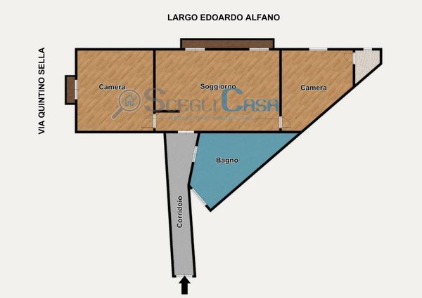 Via Quintino Sella, 8, Palermo, Sicily 90139