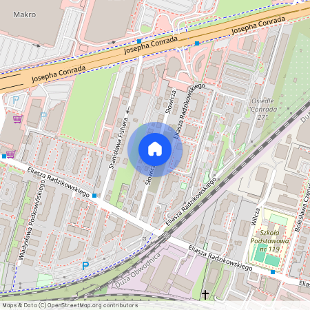 ul. Słowicza, Azory, Prądnik Biały, Kraków, małopolskie