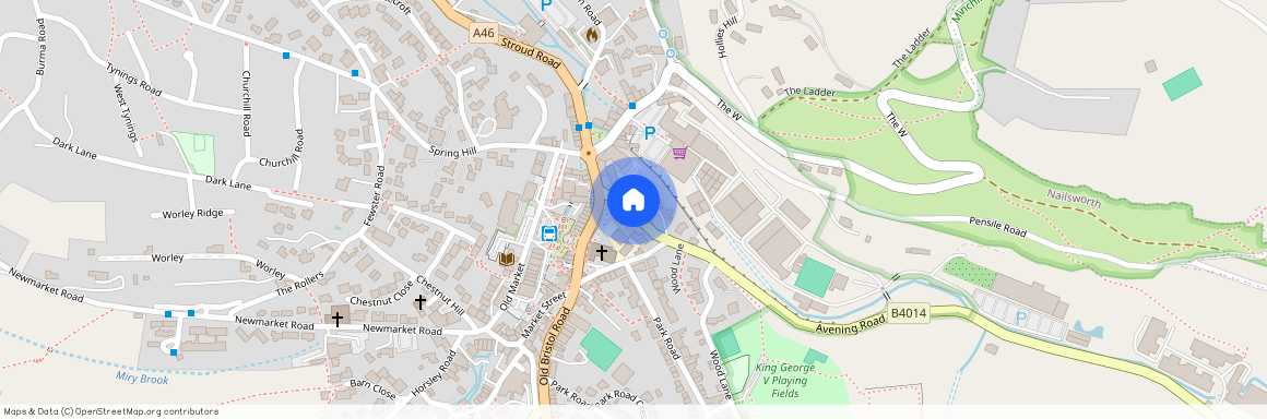 The Old George, Tabrams Pitch, Nailsworth GL6