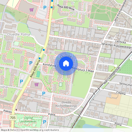 ul. Konstytucji 3 Maja, Sochaczew, sochaczewski, mazowieckie