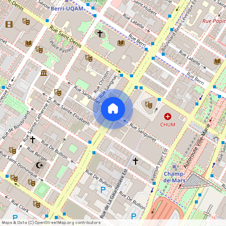 Rue Sanguinet, Quartier des Spectacles, Montreal