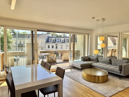 Möbliert! Das Herzstück - von der Sonne geküsst! Große 2 Zimmerwohnung nur JETZT! - Photo 5