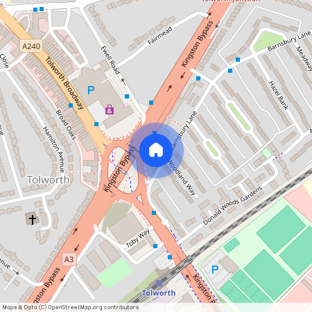 Sundial Court, Barnsbury Lane, Tolworth, KT5