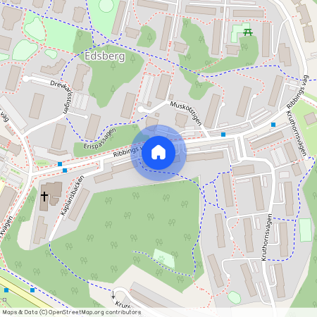 Edsberg, Sollentuna, Stockholm, Ribbings väg 8A