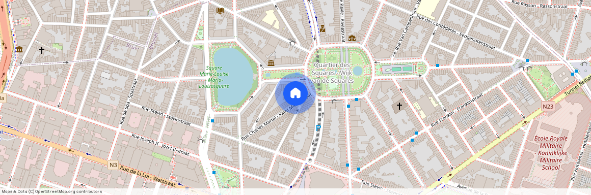 Rue Charles Martel, 54, 1000, Bruxelles