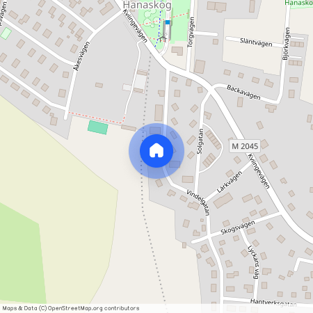 Hanaskog, Skåne, Östra Göinge, Vindelgatan 8A