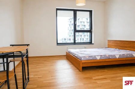Nový vybavený byt 1+kk k pronájmu v nové rezidenci Zahálka na Praze 12 v lokalitě Modřany - Фото 3