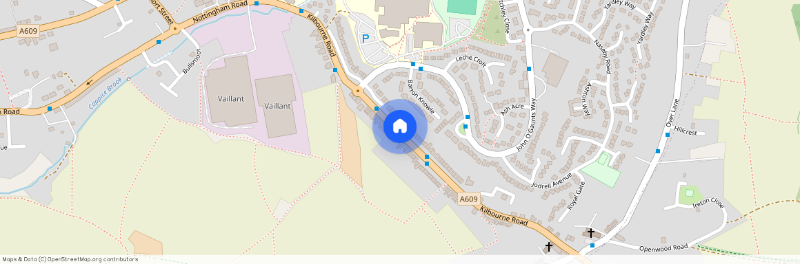 Kilbourne Road, Belper, DE56