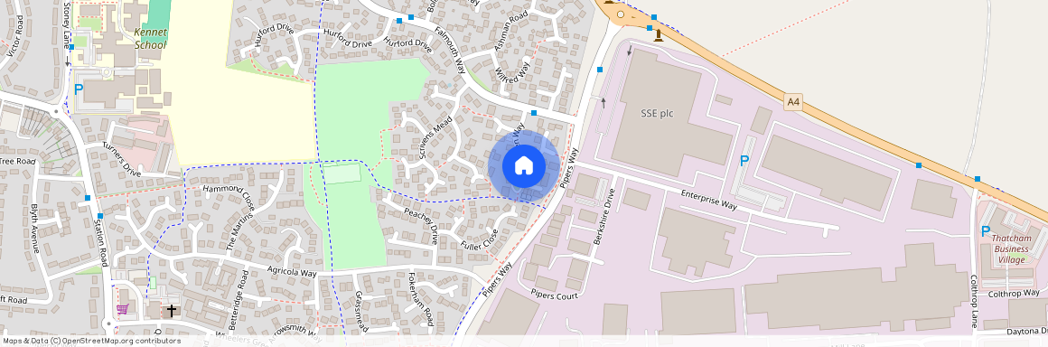 Boscawen Way, Thatcham, Berkshire, RG19