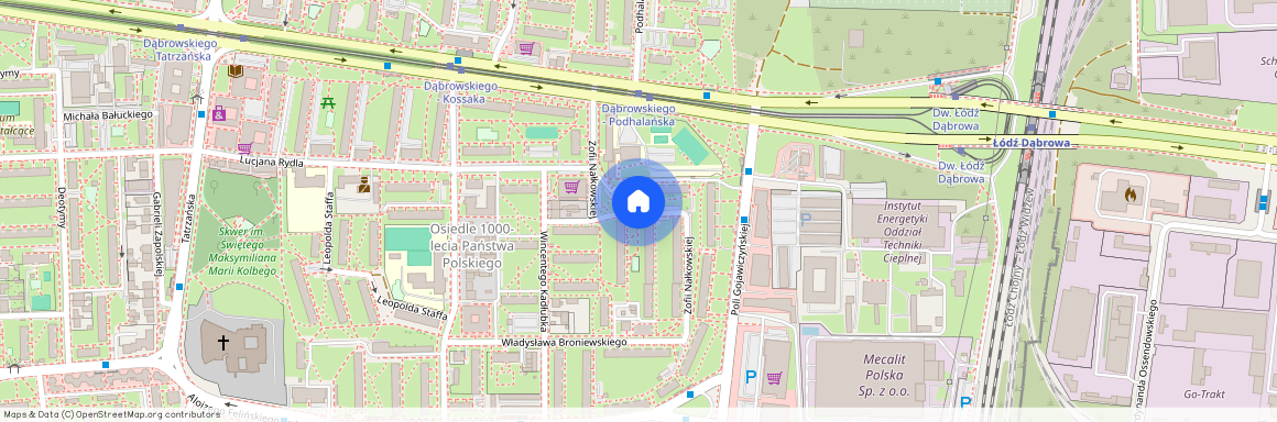 Zofii Nałkowskiej, Łódź