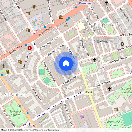 Thanet Street, London WC1H
