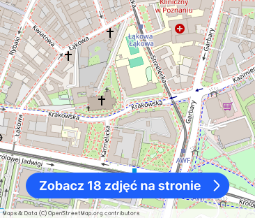 Wynajem mieszkania 2-pokojowego – Poznań, ul. Krakowska - Zdjęcie 1