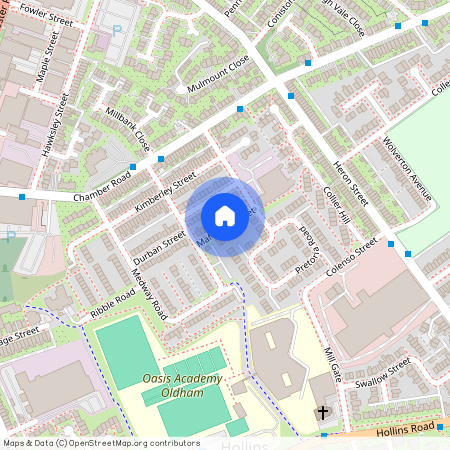Mafeking Street, Oldham, OL8