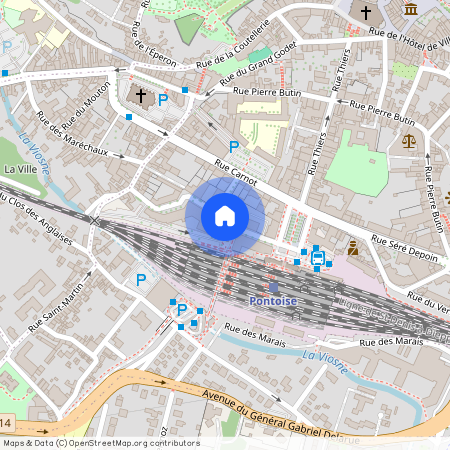 3 Rue Stephane Charbonnier, 95300 Pontoise